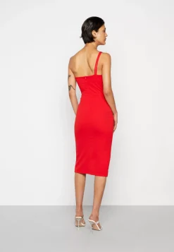 Wal G Tom One Shoulder Midi – Cocktail Dress / Party Dress . Cheap|Women Dress
