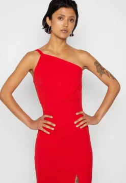 Wal G Tom One Shoulder Midi – Cocktail Dress / Party Dress . Cheap|Women Dress