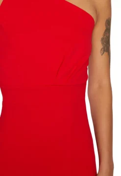 Wal G Tom One Shoulder Midi – Cocktail Dress / Party Dress . Cheap|Women Dress