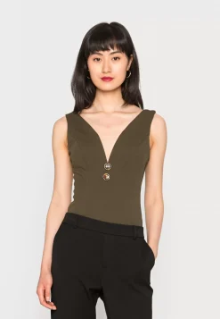 Wal G Tortoise Button Body – Top . Crazy Deals|Women Top