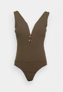 Wal G Tortoise Button Body – Top . Crazy Deals|Women Top