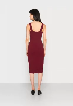 Wal G V Neck Midi – Jersey Dress . Shop|Women Dress