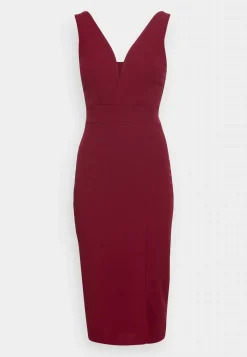 Wal G V Neck Midi – Jersey Dress . Shop|Women Dress