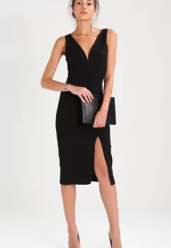 Wal G V Neck Midi – Jersey Dress . Online Sales|Women Dress