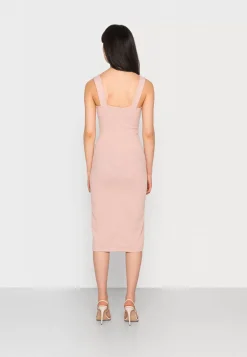 Wal G V Neck Midi – Jersey Dress . Closeout Sale|Women Dress
