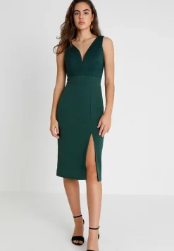 Wal G V Neck Midi Dress – Shift Dress . Sale|Women Dress