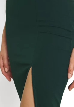 Wal G V Neck Plunge Midi Dress – Jersey Dress . Excellent|Women Dress