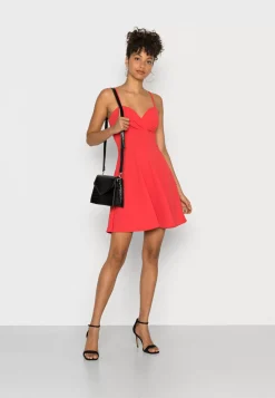 Wal G V Neck Strappy Skater Dress – Cocktail Dress / Party Dress . Official|Women Dress