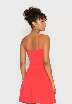 Wal G V Neck Strappy Skater Dress – Cocktail Dress / Party Dress . Official|Women Dress