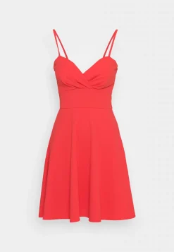 Wal G V Neck Strappy Skater Dress – Cocktail Dress / Party Dress . Official|Women Dress