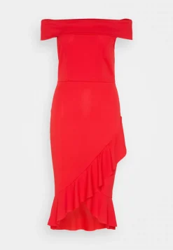 Wal G Vallery Ruffle Midi – Jersey Dress . Discount Online|Women Dress