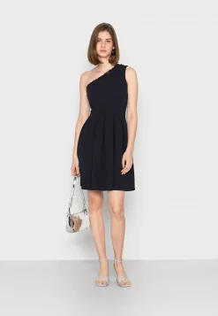 Wal G Vanya One Shoulder Skater Dress – Jersey Dress . Crazy Deals|Women Dress