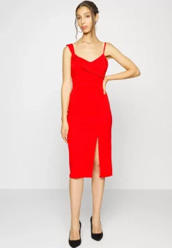 Wal G Vera Strap Midi Dress – Jersey Dress . Discount Online|Women Dress