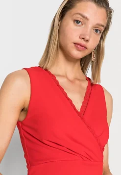 Wal G Vera V Neck Scallop Detail Skater Dress – Cocktail Dress / Party Dress . Shop|Women Dress