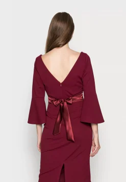 Wal G Vinnie Flare Sleeve Midi Dress – Jersey Dress . Crazy Deals|Women Dress