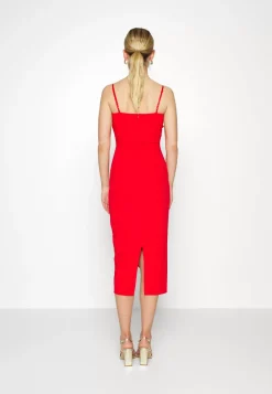 Wal G Wgxzl Wedding – Abel Scallop Neck Midi Dress – Cocktail Dress / Party Dress . Shop|Women Dress