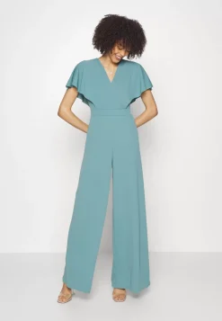 Wal G Wgxzl Wedding – Betty V Neck Wrap Jumpsuit – Jumpsuit . Popular|Women Jumpsuit