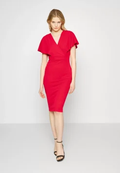 Wal G Wgxzl Wedding – Betty V Neck Midi Dress – Cocktail Dress / Party Dress . Discount Sale|Women Dress