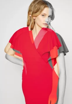 Wal G Wgxzl Wedding – Betty V Neck Midi Dress – Cocktail Dress / Party Dress . Discount Sale|Women Dress