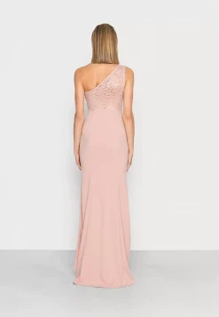 Wal G Wgxzl Wedding – Dreamy One Shoulder Lace Maxi Dress – Occasion Wear . Discount Sale|Women Occasion Wear