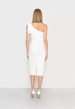 Wal G Wgxzl Wedding – Favourite One Shoulder Tie Midi Dress – Cocktail Dress / Party Dress . Crazy Deals|Women Dress