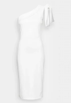 Wal G Wgxzl Wedding – Favourite One Shoulder Tie Midi Dress – Cocktail Dress / Party Dress . Crazy Deals|Women Dress