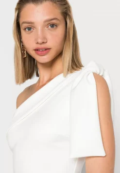 Wal G Wgxzl Wedding – Favourite One Shoulder Tie Midi Dress – Cocktail Dress / Party Dress . Crazy Deals|Women Dress