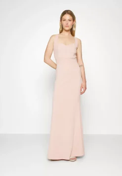 Wal G Wgxzl Wedding – Hari Bone Heart Neck Maxi Dress – Occasion Wear . Excellent|Women Occasion Wear