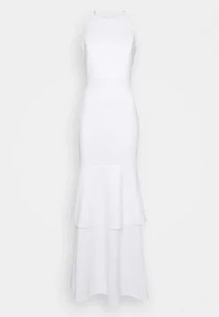Wal G Wgxzl Wedding – I Do Drop Ruffle Maxi Dress – Occasion Wear . Sale|Women Occasion Wear