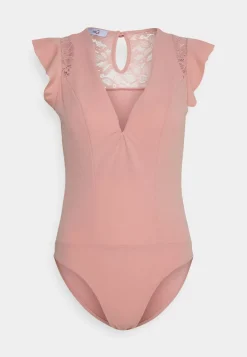 Wal G Wgxzl Wedding – Joy Frill Sleeve Body Suit – Print T-Shirt . Sale|Women Top