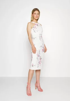 Wal G Wgxzl Wedding – Paloma Round Neck Midi Dress – Cocktail Dress / Party Dress . Tendy Style|Women Dress