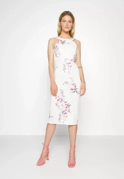 Wal G Wgxzl Wedding – Paloma Round Neck Midi Dress – Cocktail Dress / Party Dress . Tendy Style|Women Dress