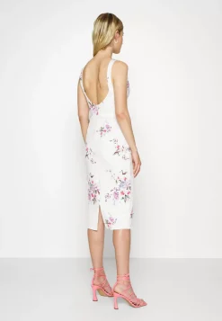 Wal G Wgxzl Wedding – Paloma Round Neck Midi Dress – Cocktail Dress / Party Dress . Tendy Style|Women Dress