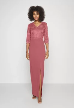 Wal G Wgxzl Wedding – Rose Lace Top Maxi Dress – Occasion Wear . Excellent|Women Occasion Wear