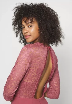 Wal G Wgxzl Wedding – Rose Lace Top Maxi Dress – Occasion Wear . Excellent|Women Occasion Wear