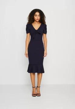 Wal G Wonda Bow Midi – Cocktail Dress / Party Dress . Official|Women Dress