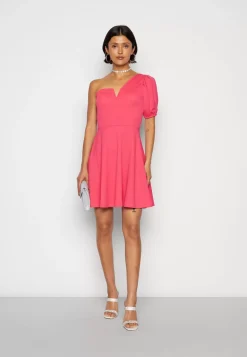 Wal G Zalora One Sleeve Skater Dress – Jersey Dress . Tendy Style|Women Dress