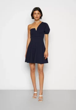 Wal G Zalora One Sleeve Skater Dress – Jersey Dress . Special|Women Dress