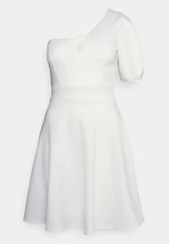 Wal G Zalora One Sleeve Skater Dress – Jersey Dress . Official|Women Dress
