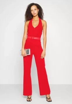 Wal G Zennihalter Neck Belted – Jumpsuit . Special|Women Jumpsuit