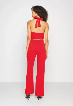Wal G Zennihalter Neck Belted – Jumpsuit . Special|Women Jumpsuit